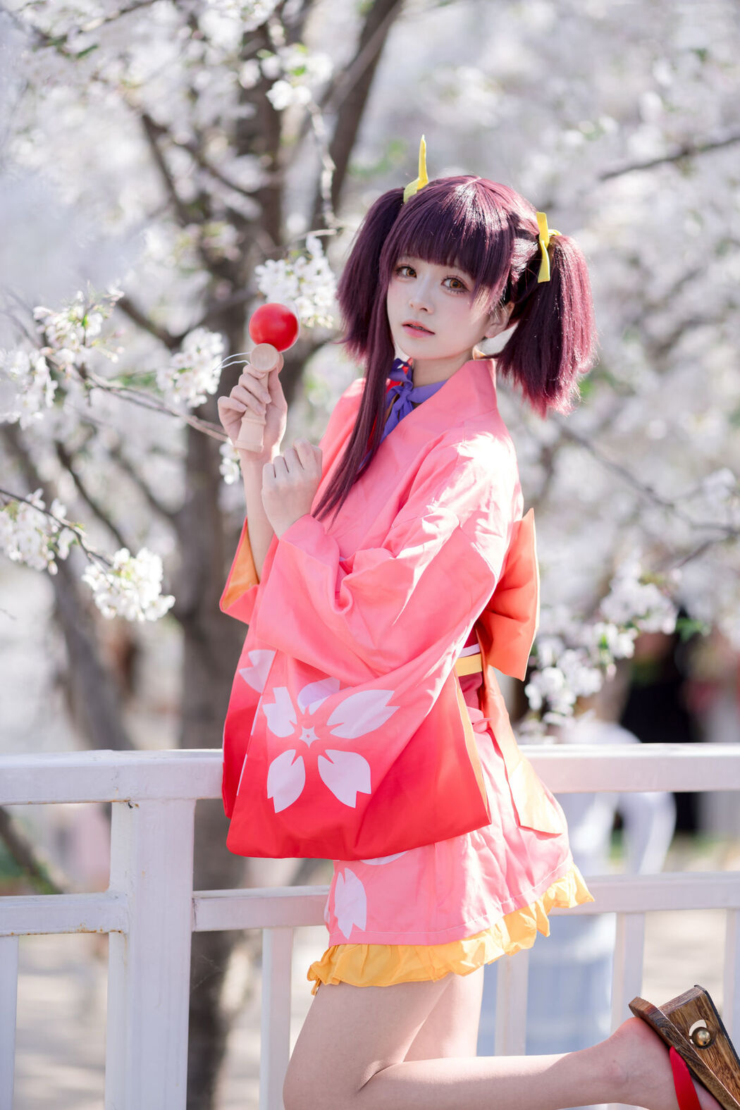 Coser@九柒喵 – 甲铁城的卡巴内利 无名 和服 (35P)