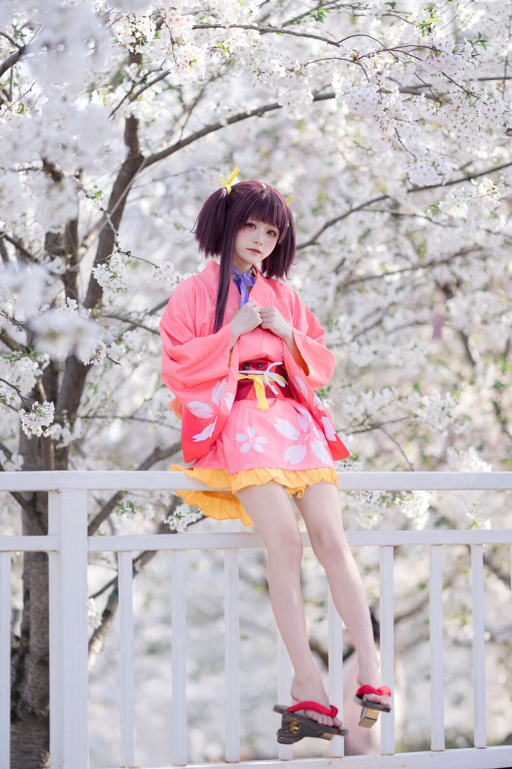 Coser@九柒喵 &#8211; 甲铁城的卡巴内利 无名 和服 (35P)