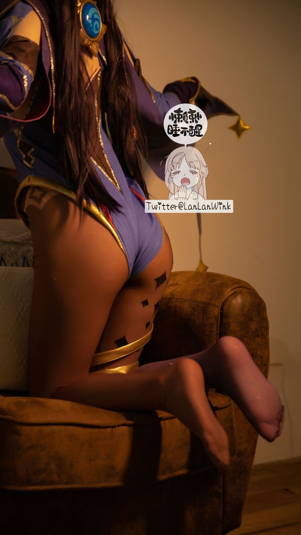 Coser@懒懒睡不醒 – 莫娜 (74P – 1V)