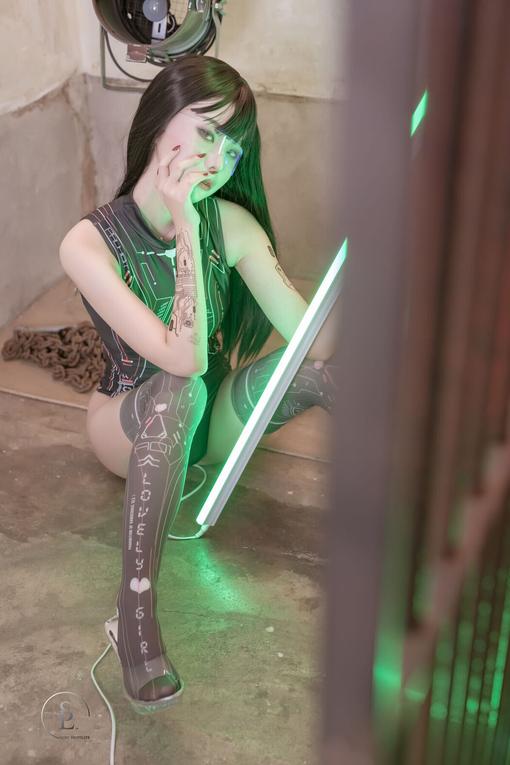 SaintPhotoLife Yuna 유나 – Vol.46 Cyber Punk