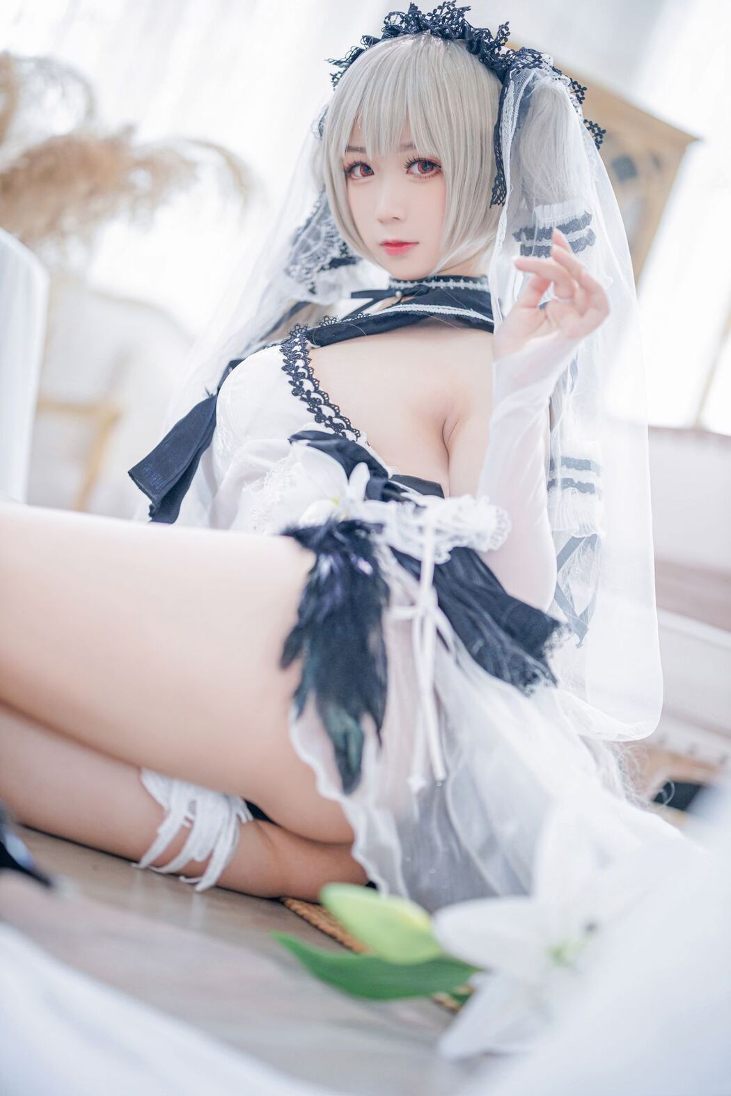 Coser@樱落酱w – 碧蓝航线 可畏 礼服 (21P)
