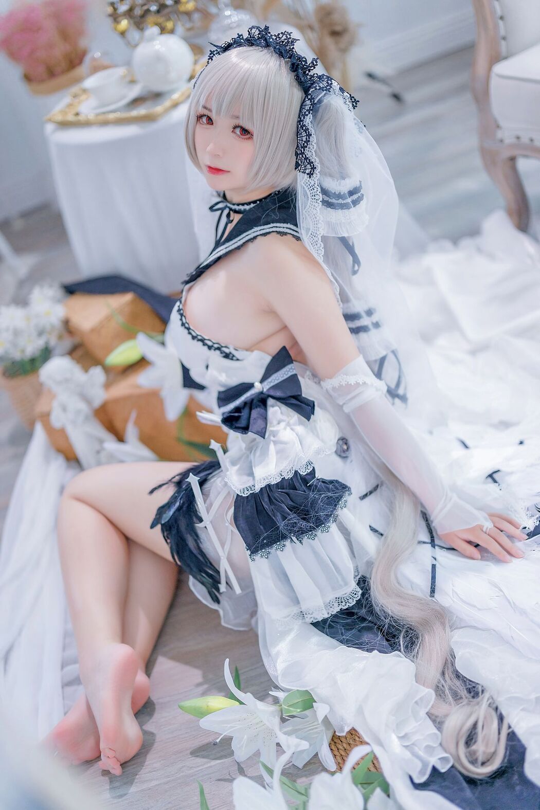 Coser@樱落酱w – 碧蓝航线 可畏 礼服 (21P)