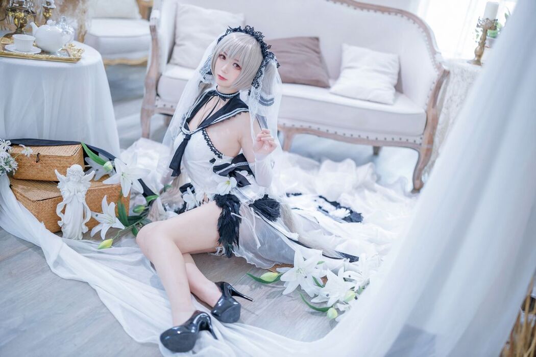 Coser@樱落酱w – 碧蓝航线 可畏 礼服 (21P)