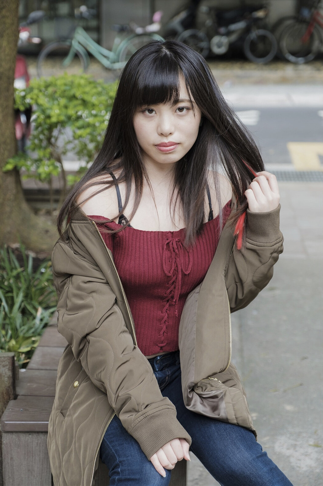 SenaAmane 天音汐那, Evolved Gravure 写真集 『クチビルに触れて vol.4』 Set.02