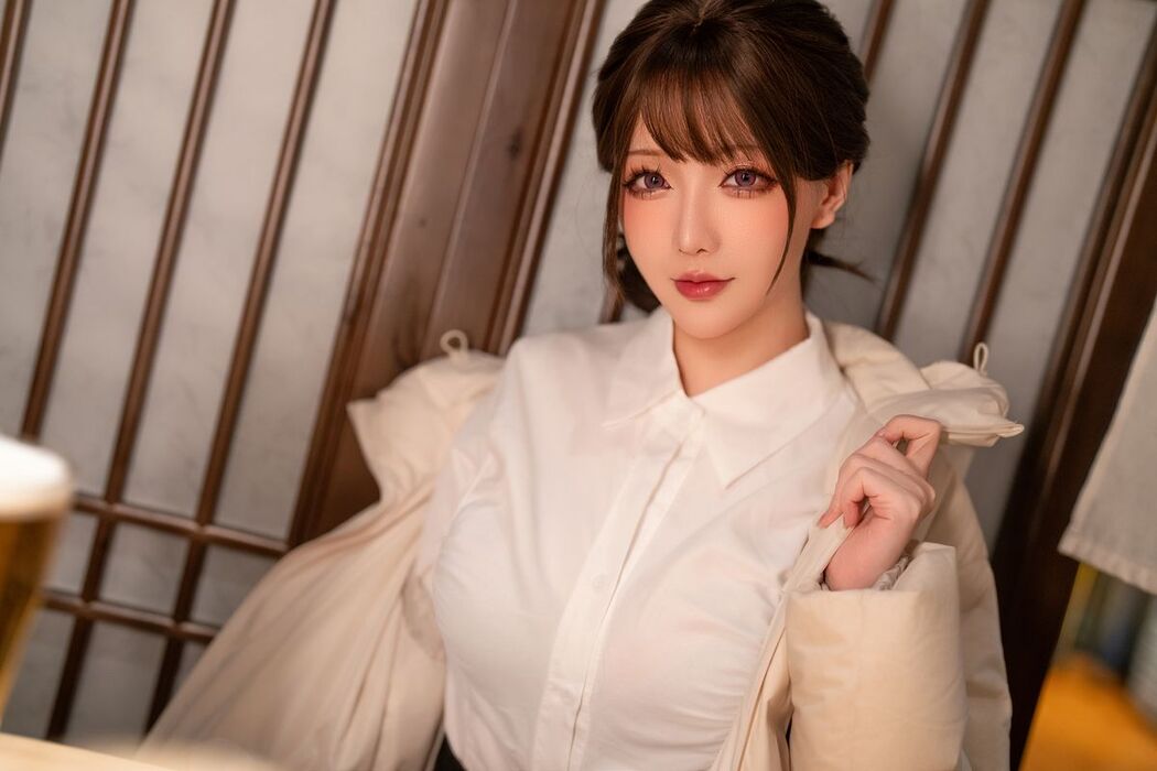 Coser@星之迟迟Hoshilily – 2025年02月计划G 不胜酒力的新人后辈 Part1 (53P – 1V)