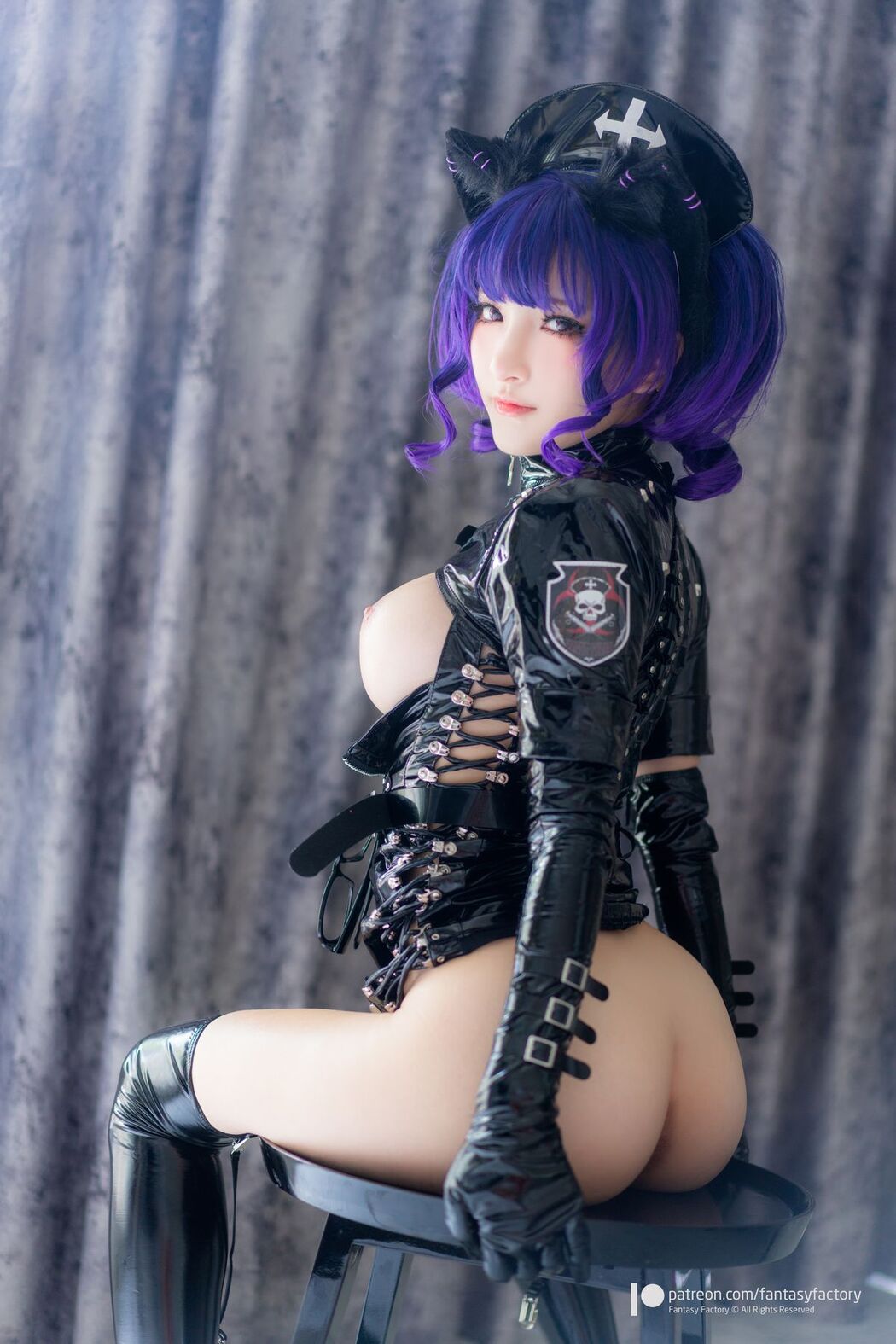 Fantasy Factory 小丁 – Cosplay写真 – 护士暗黑 Part01 (51P)