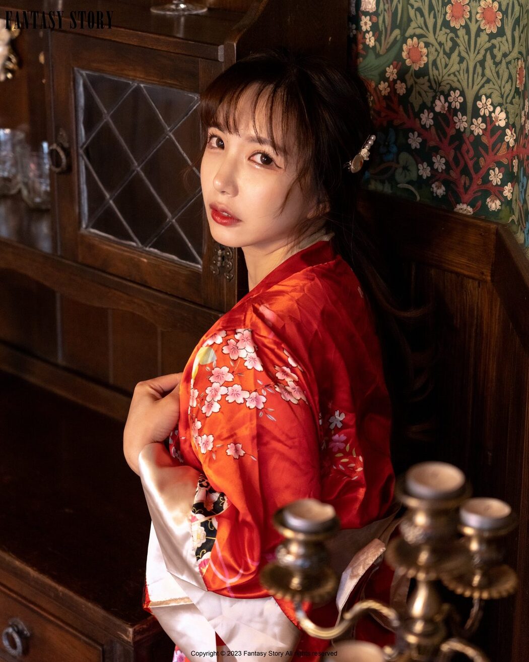 Fantasy Story Rua – A Girl In A Red Yukata A