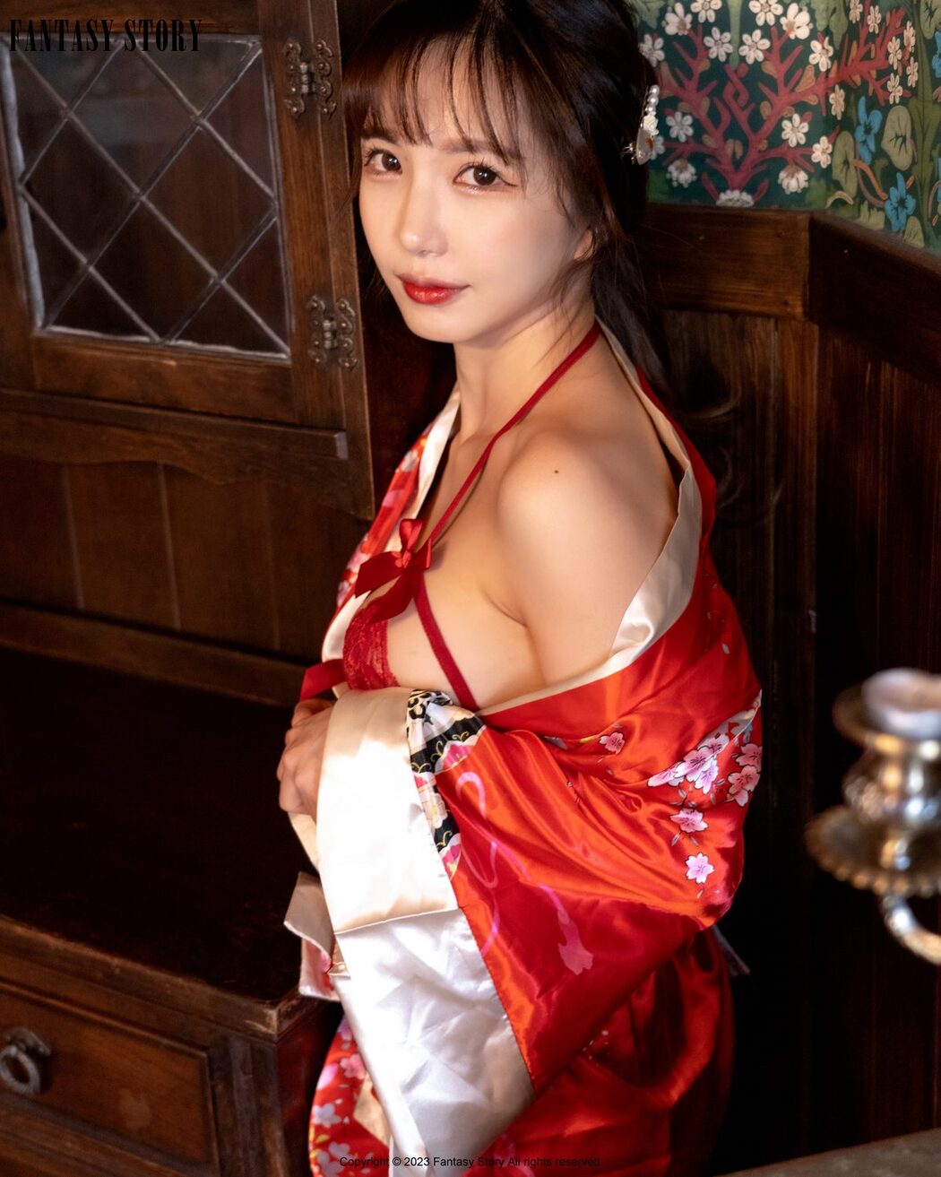 Fantasy Story Rua – A Girl In A Red Yukata A