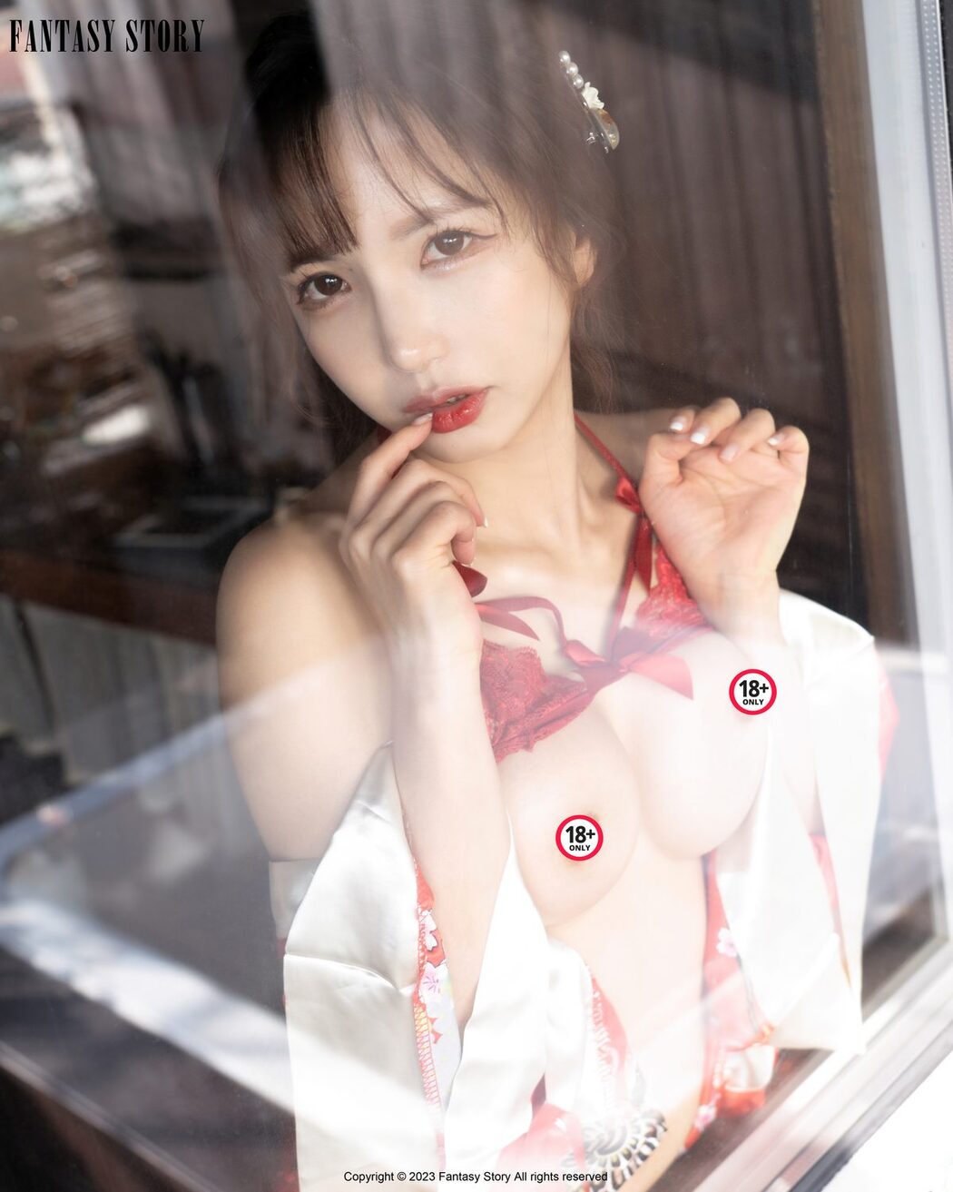Fantasy Story Rua – A Girl In A Red Yukata A