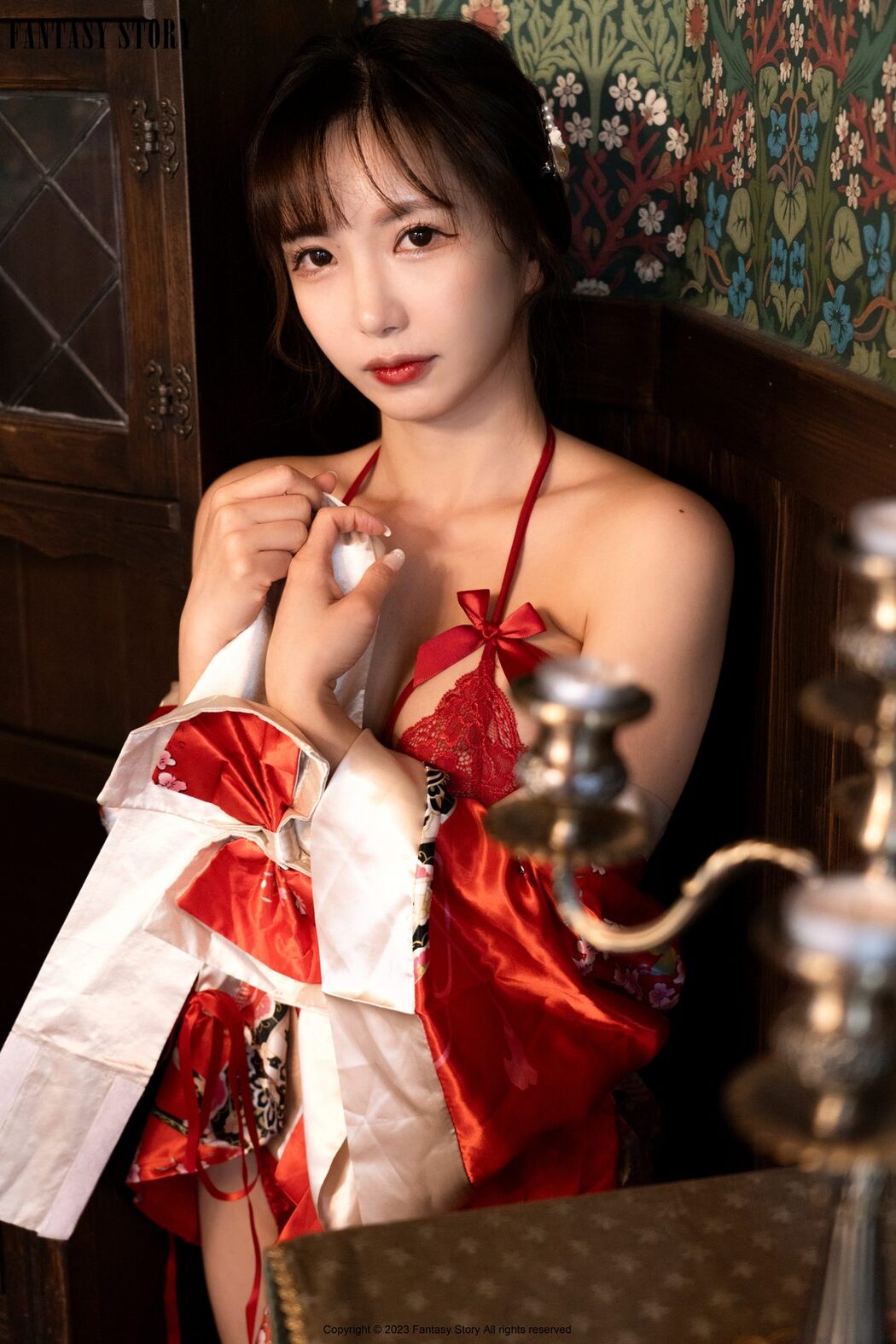 Fantasy Story Rua – A Girl In A Red Yukata A