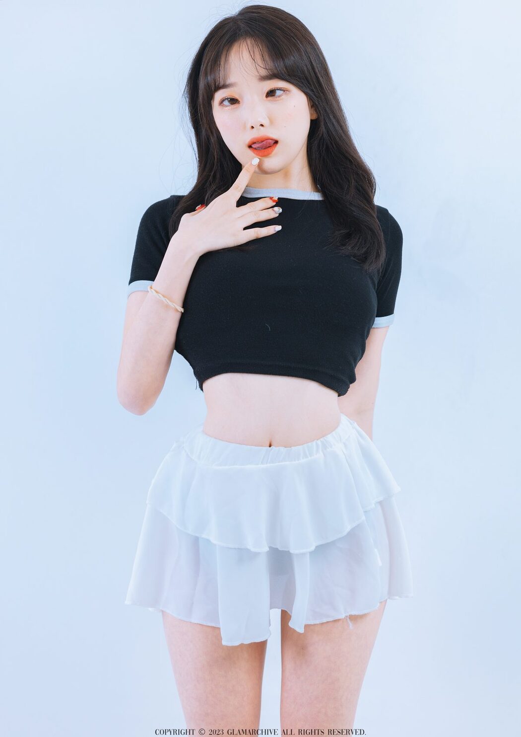 Glamarchive BAEK SUL TANG – No.6 Croptop And Skirt