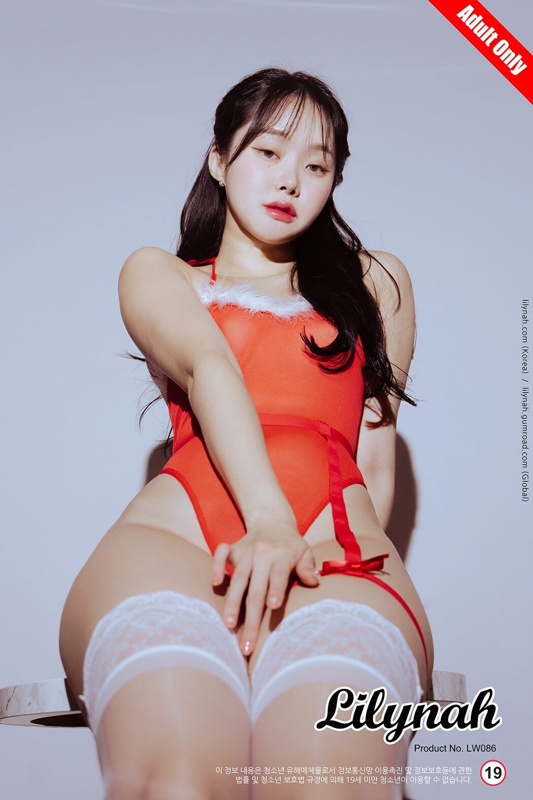 Lilynah LW086 Inah 이나 – Vol.36 Santa Girl Cover Photo