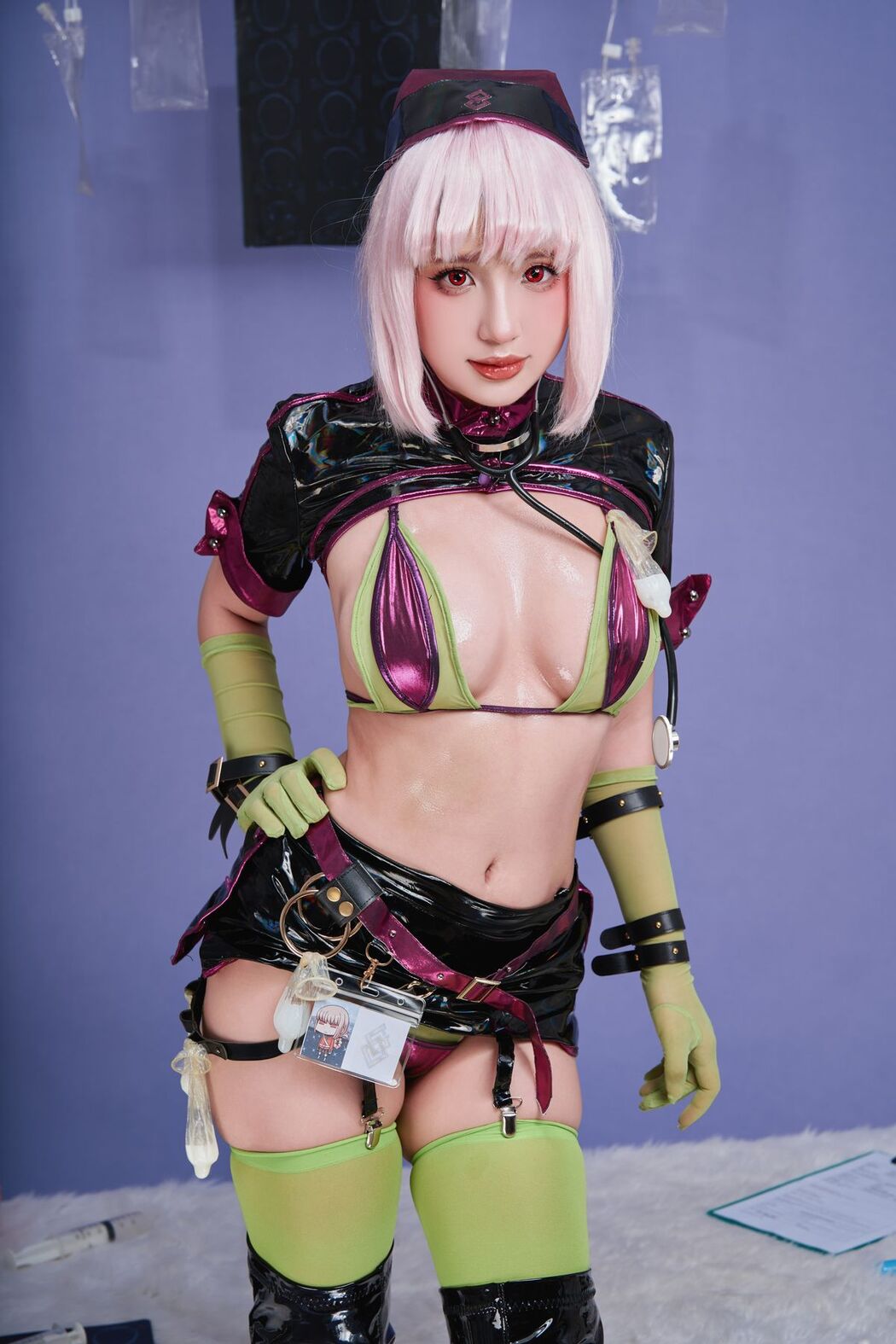 Coser@PuyPuy – FGO南丁格尔万圣礼装 Nightingale Part1 (51P – 8V)