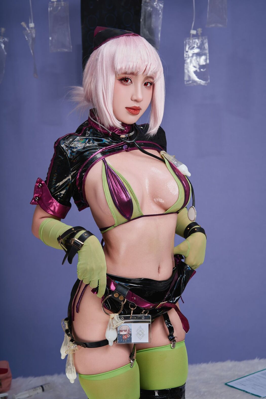 Coser@PuyPuy – FGO南丁格尔万圣礼装 Nightingale Part1 (51P – 8V)