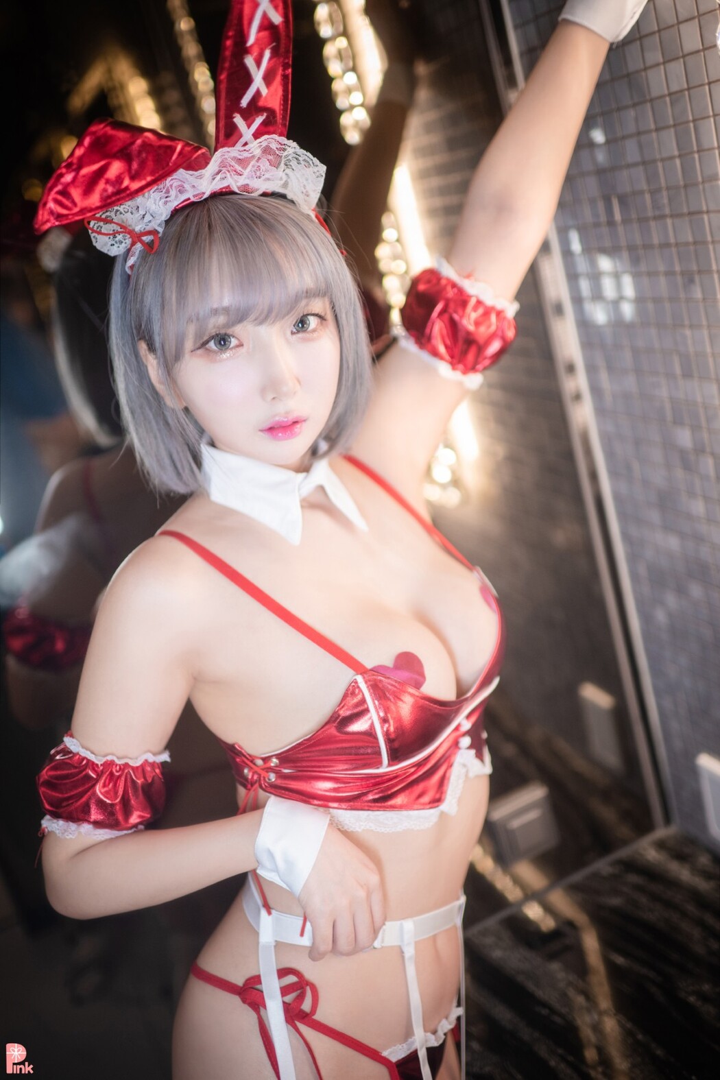 PINK Dayeon 다연 – Cosplay Event – Red Bunny