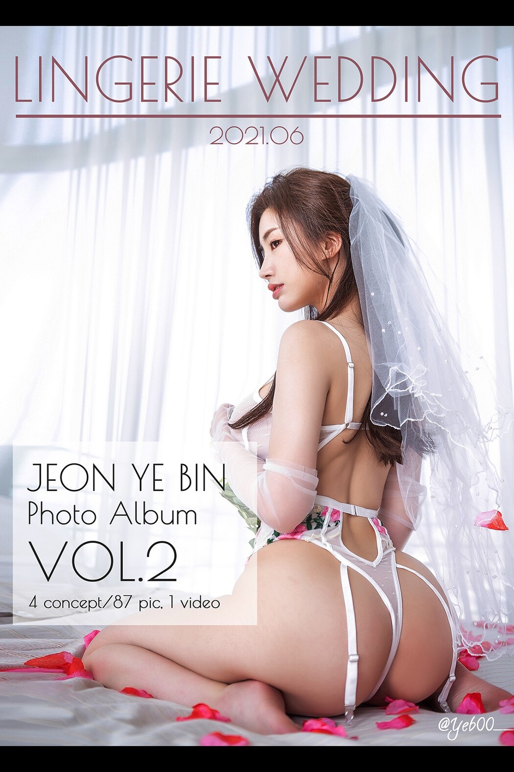 Yebin 전예빈 – Lingerie Wedding Cover Photo