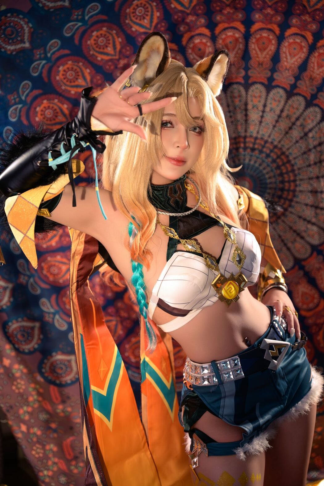 Coser@UmekoJ &#8211; Xilonen &#8211; Genshin Impact Part2 (49P)