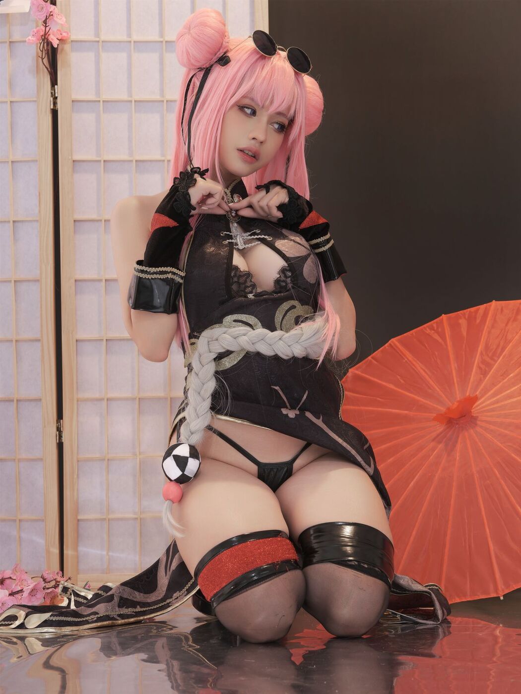 Coser@PingPing – Bremerton Kung-Fu Qipao Azurlane (35P – 4V)