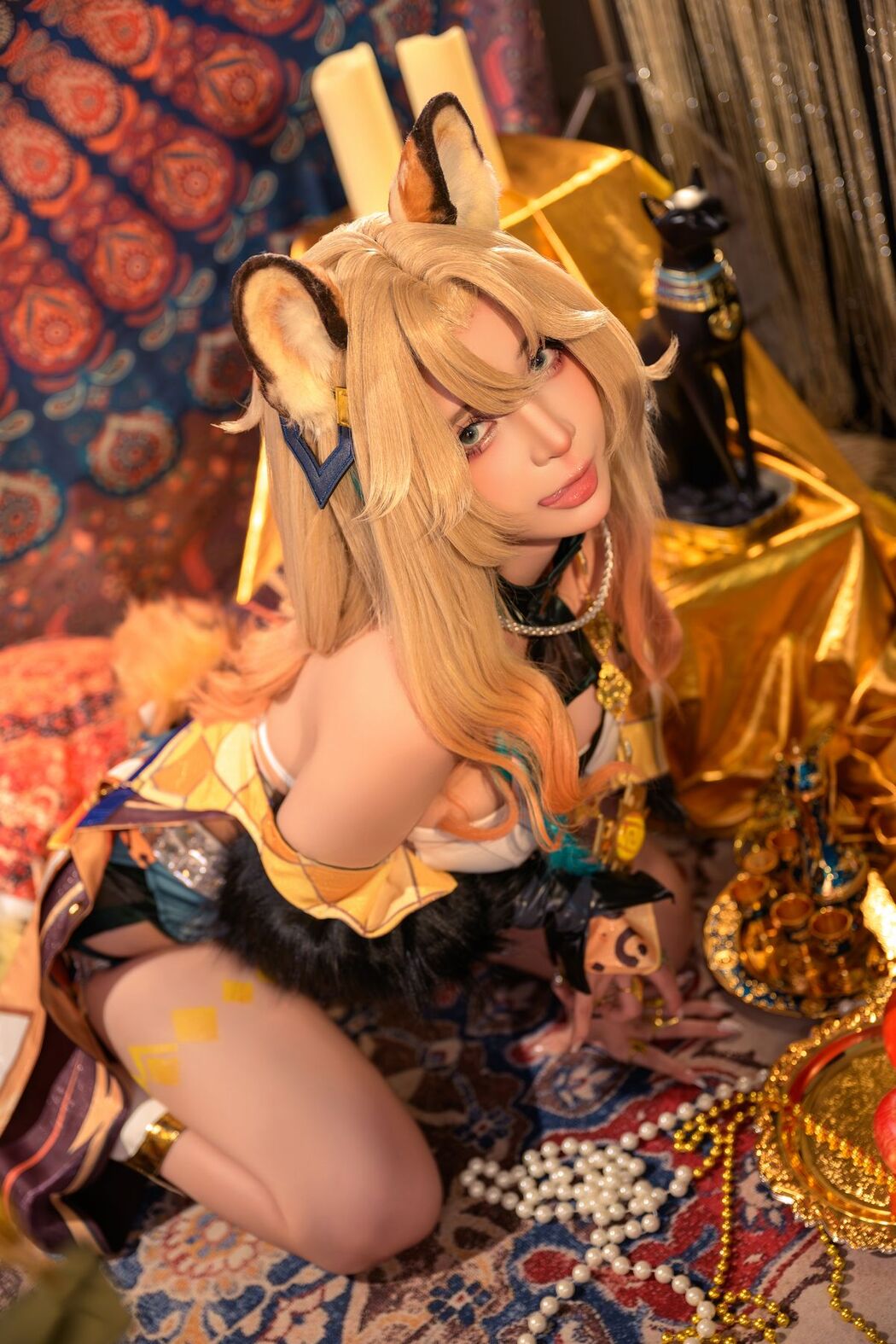 Coser@UmekoJ – Xilonen – Genshin Impact Part1 (49P – 7V)