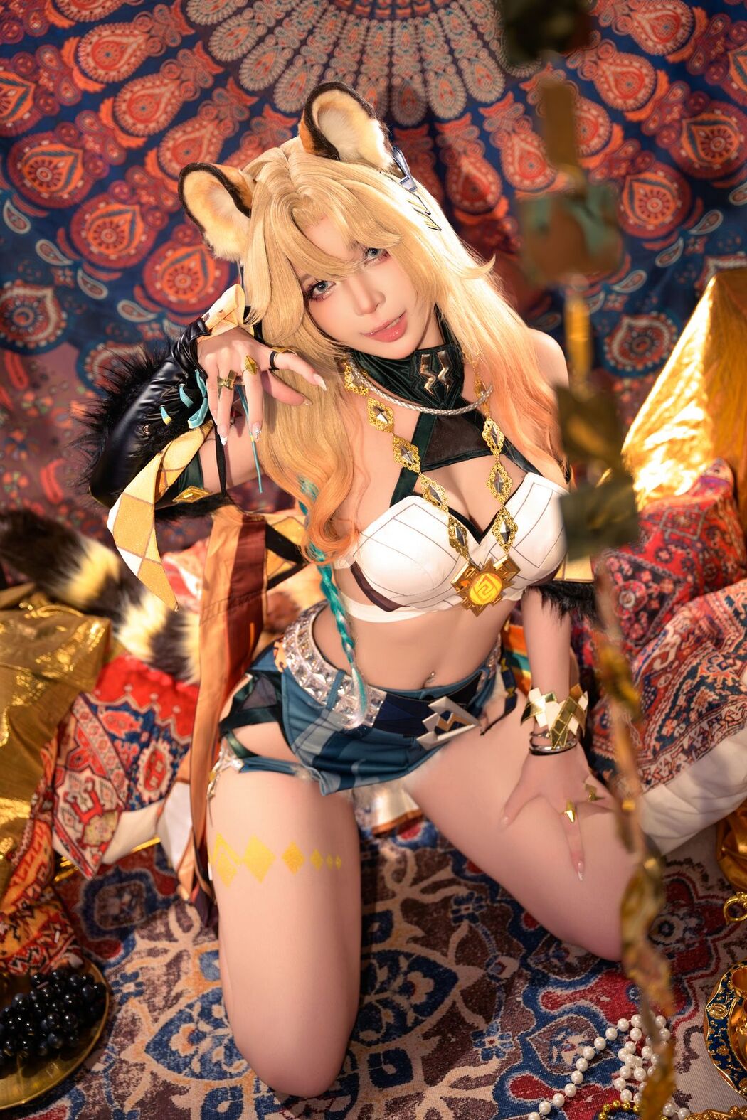 Coser@UmekoJ – Xilonen – Genshin Impact Part1 (49P – 7V)