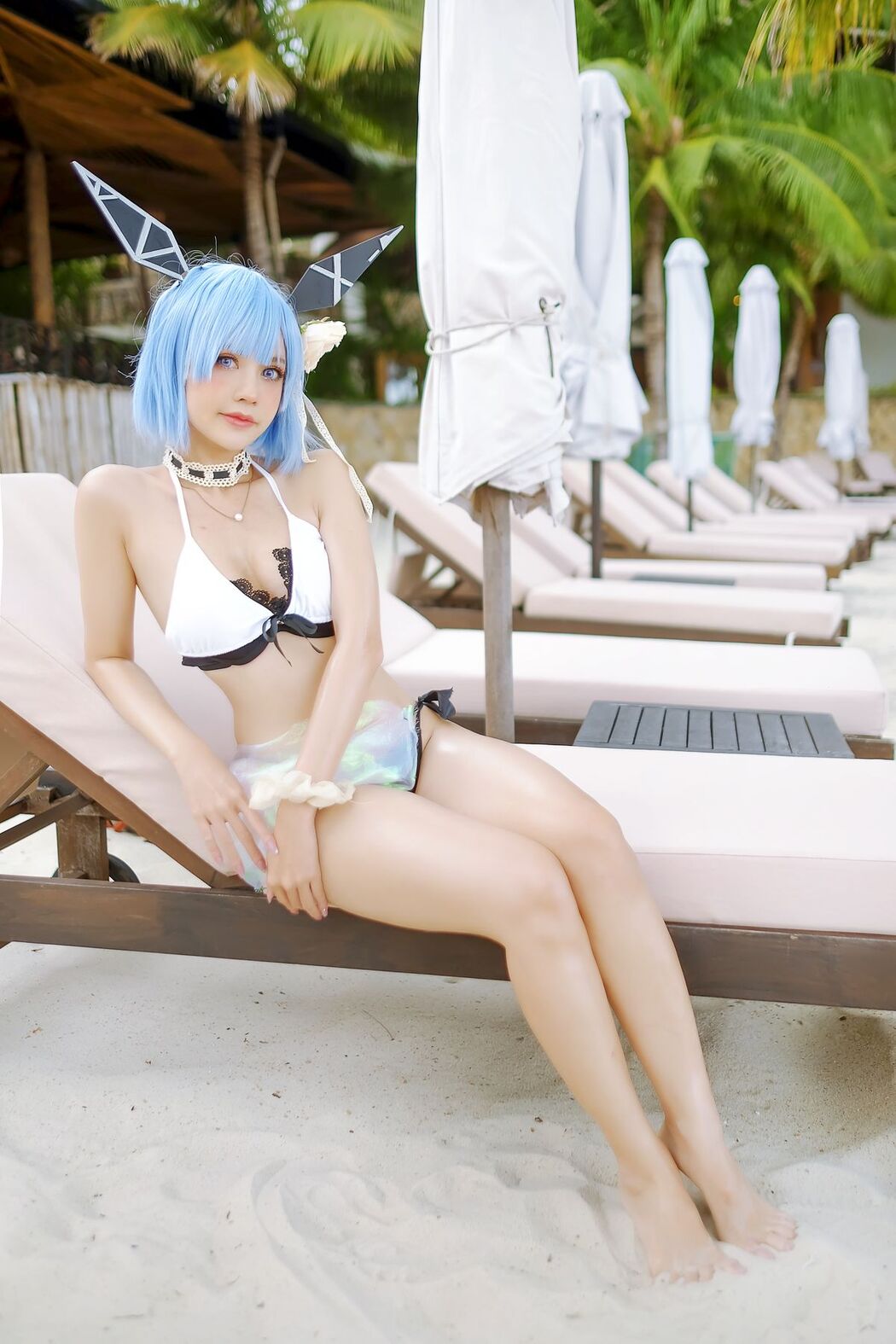 Coser@PingPing – Gascogne Bikini Azurlane (16P)