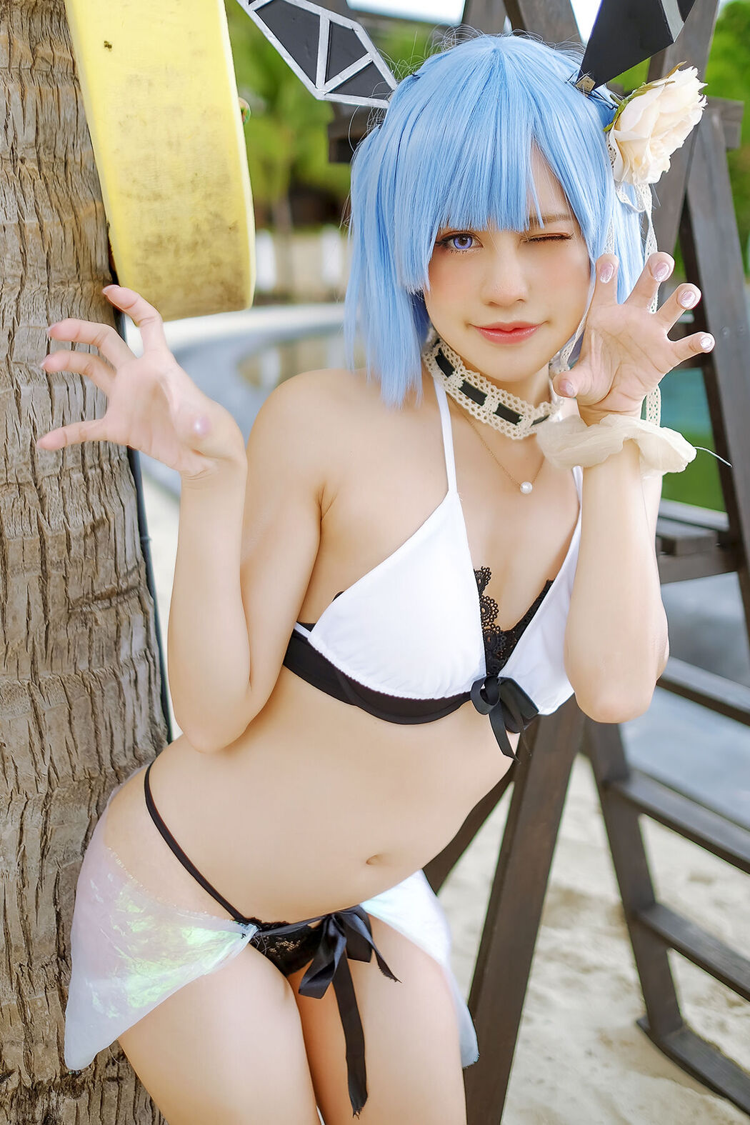 Coser@PingPing – Gascogne Bikini Azurlane (16P) Cover Photo