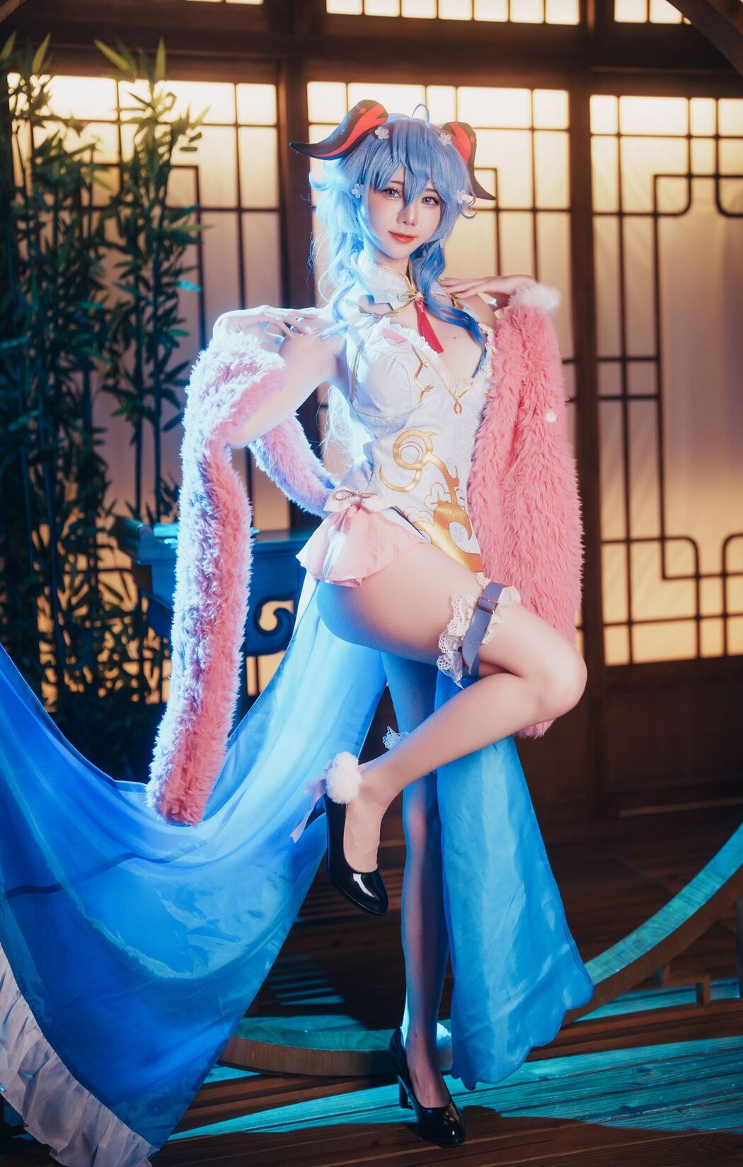 Coser@Sally多啦雪 Sally Dorasnow – Ganyu QiPao (40P)