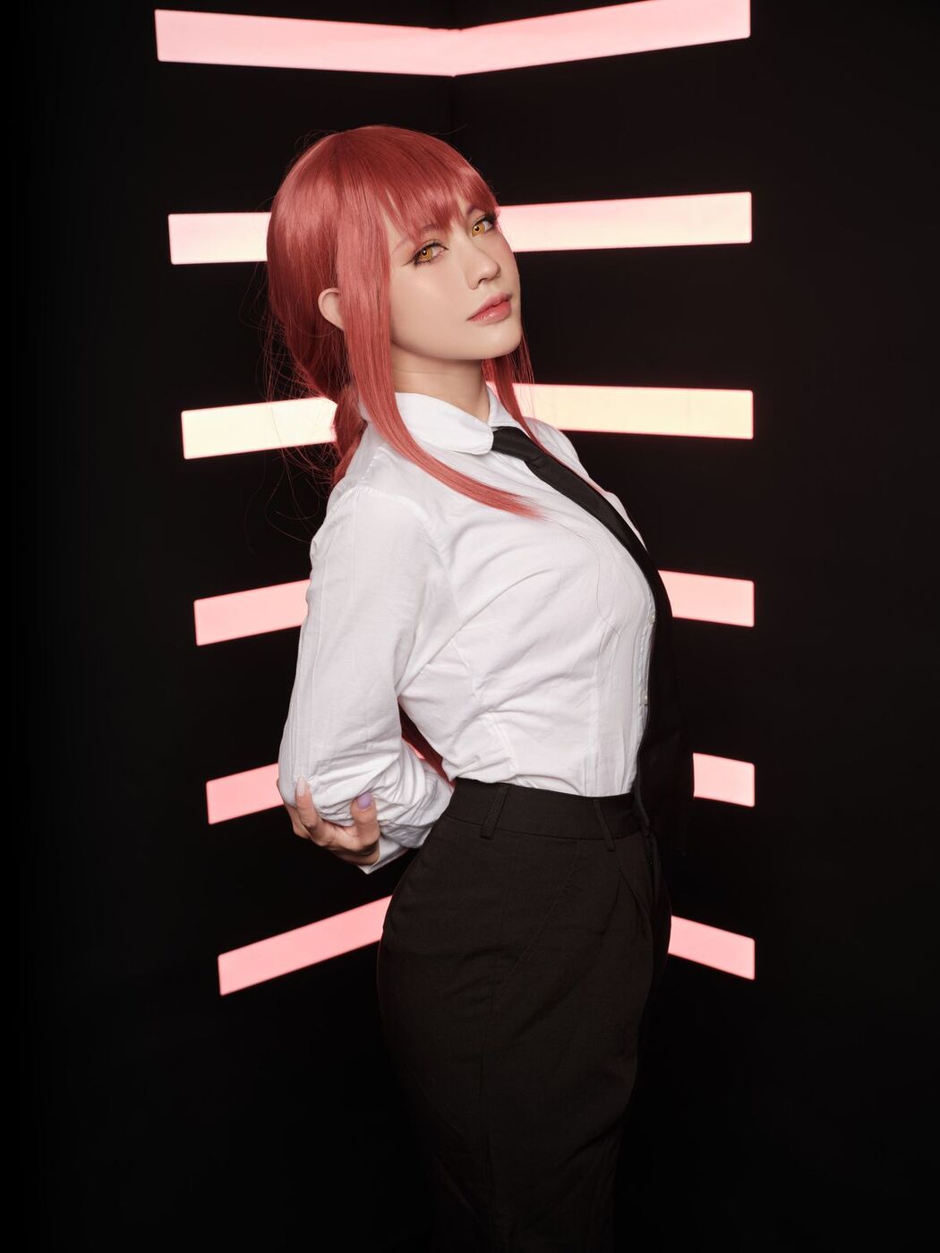 Coser@PingPing – Makima Hell Rider Chainsaw Man (32P)