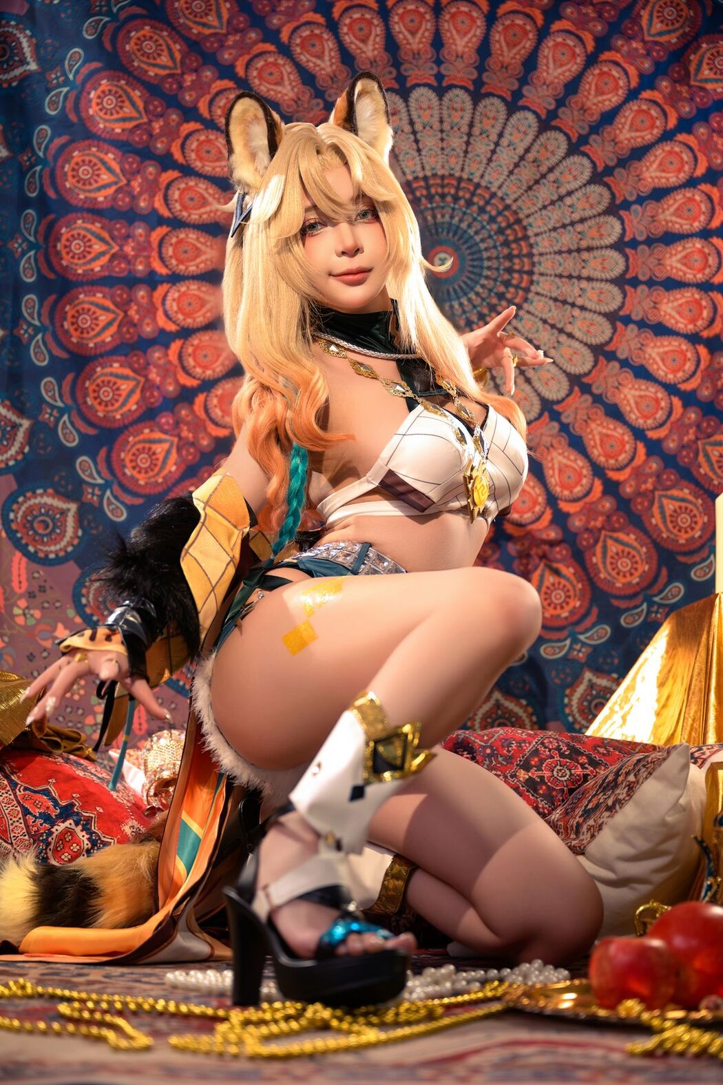 Coser@UmekoJ – Xilonen – Genshin Impact Part1 (49P – 7V)