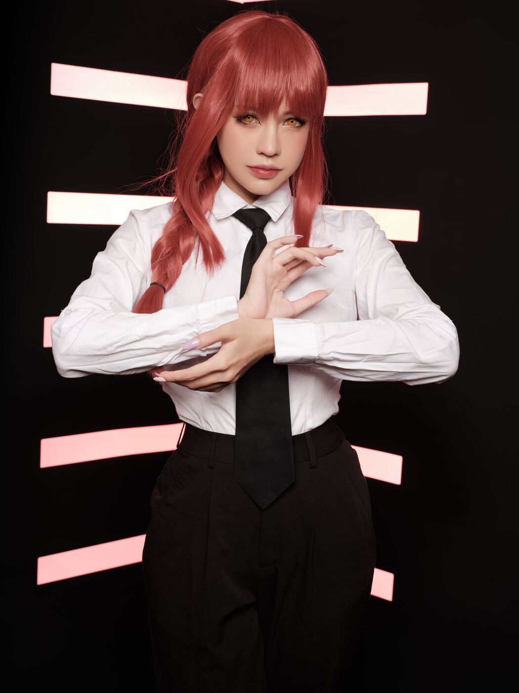 Coser@PingPing – Makima Hell Rider Chainsaw Man (32P)