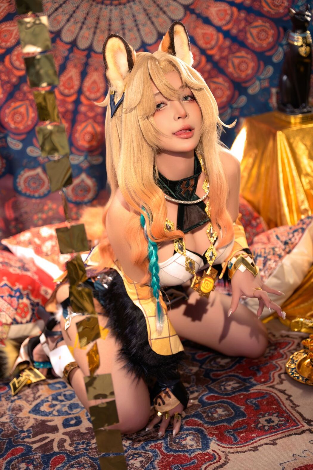 Coser@UmekoJ – Xilonen – Genshin Impact Part1 (49P – 7V)