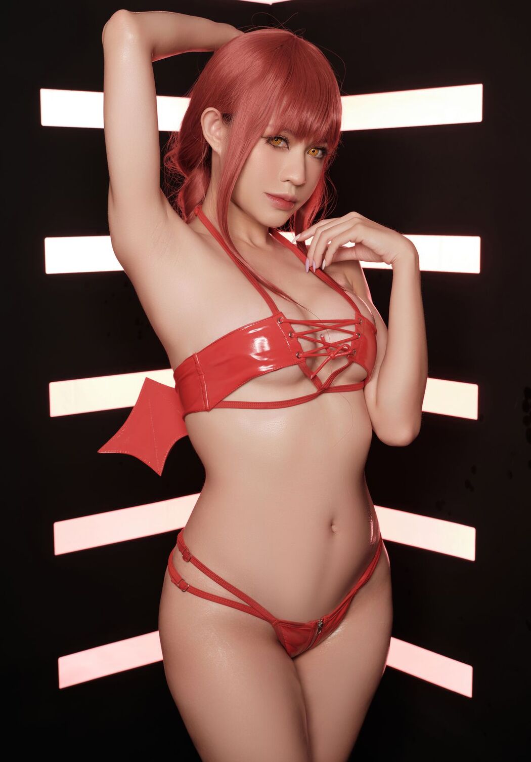 Coser@PingPing – Makima Hell Rider Chainsaw Man (32P)