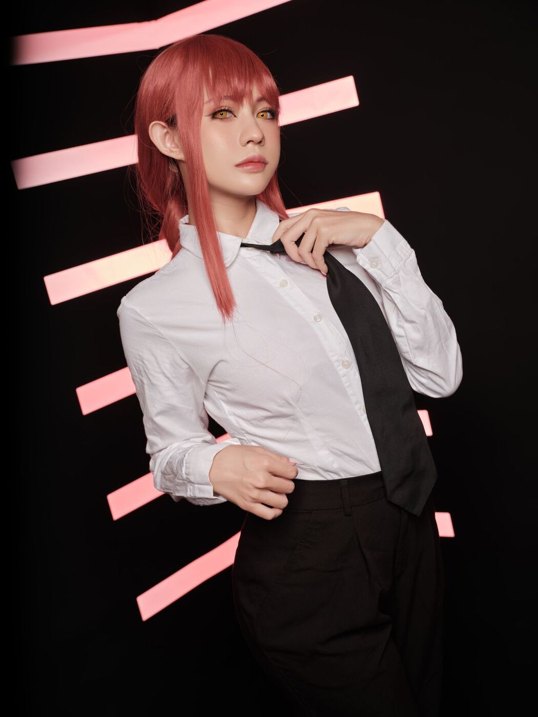 Coser@PingPing – Makima Hell Rider Chainsaw Man (32P)