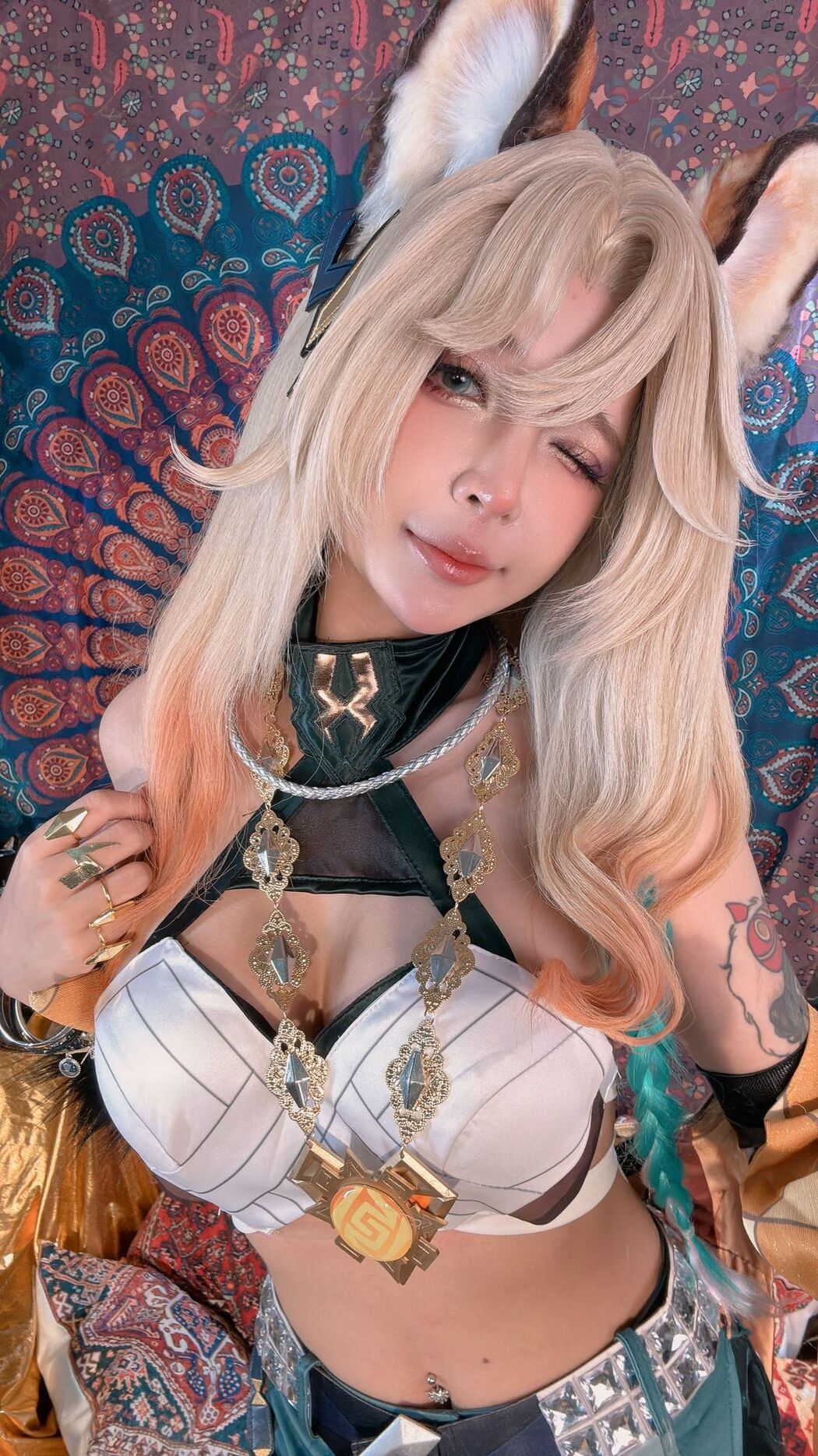 Coser@UmekoJ – Xilonen – Genshin Impact Part2 (49P)