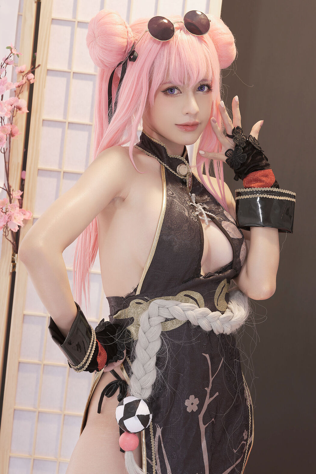 Coser@PingPing – Bremerton Kung-Fu Qipao Azurlane (35P – 4V) Cover Photo