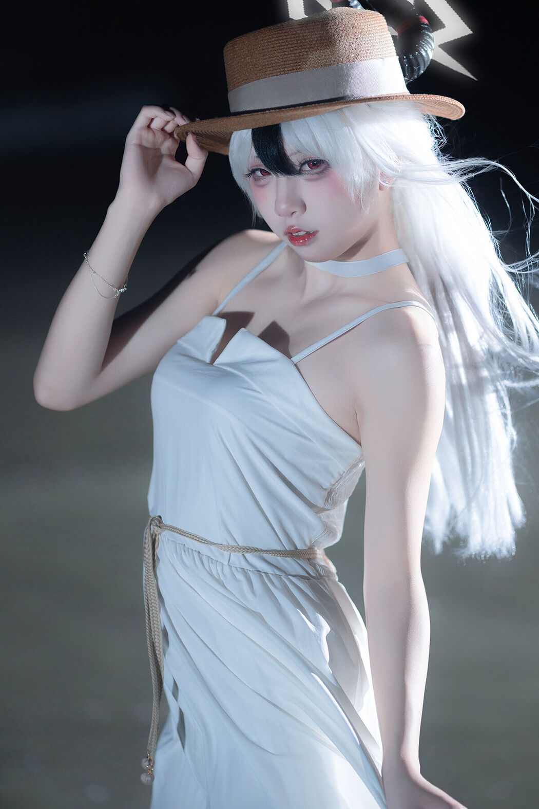 Coser@纸悦Etsu_ko – 加代子白裙 (21P) Cover Photo
