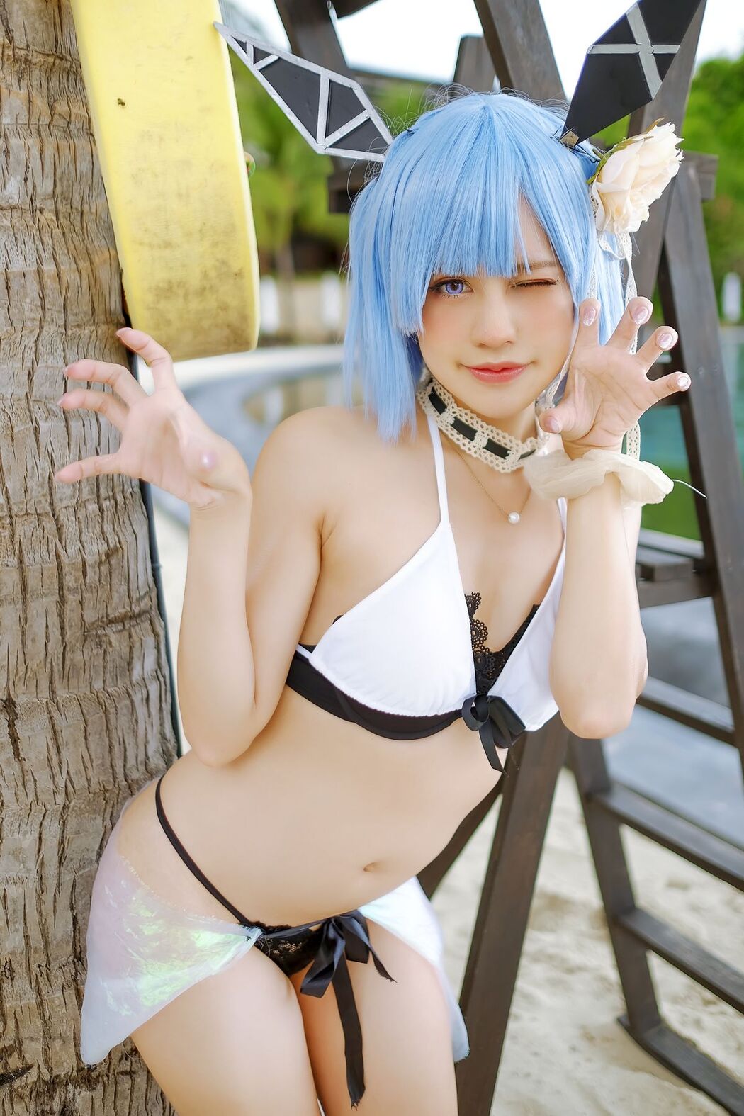 Coser@PingPing – Gascogne Bikini Azurlane (16P)