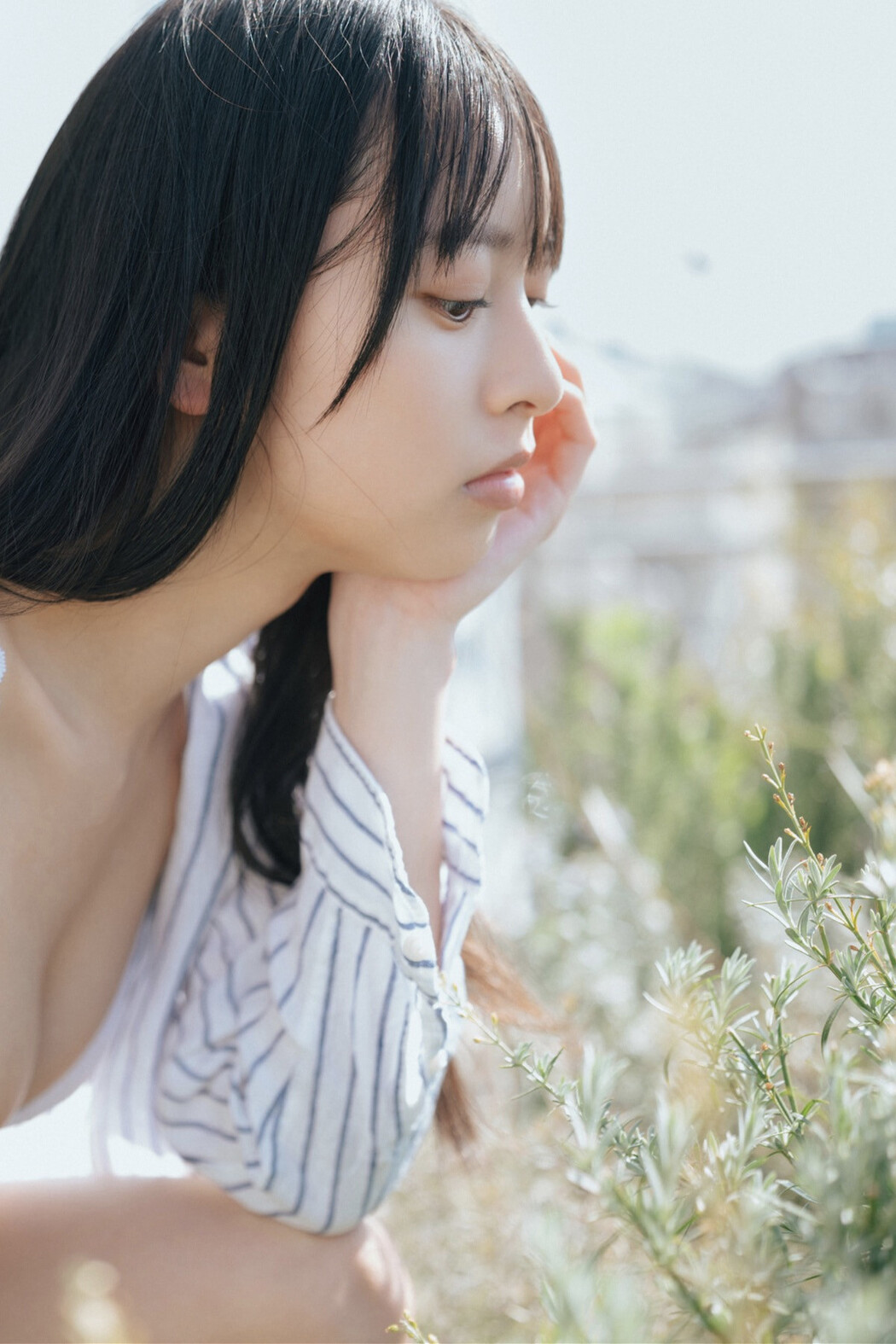 Riko Otsuki 大槻りこ, FLASHデジタル写真集 『朝陽と…』 Set.01