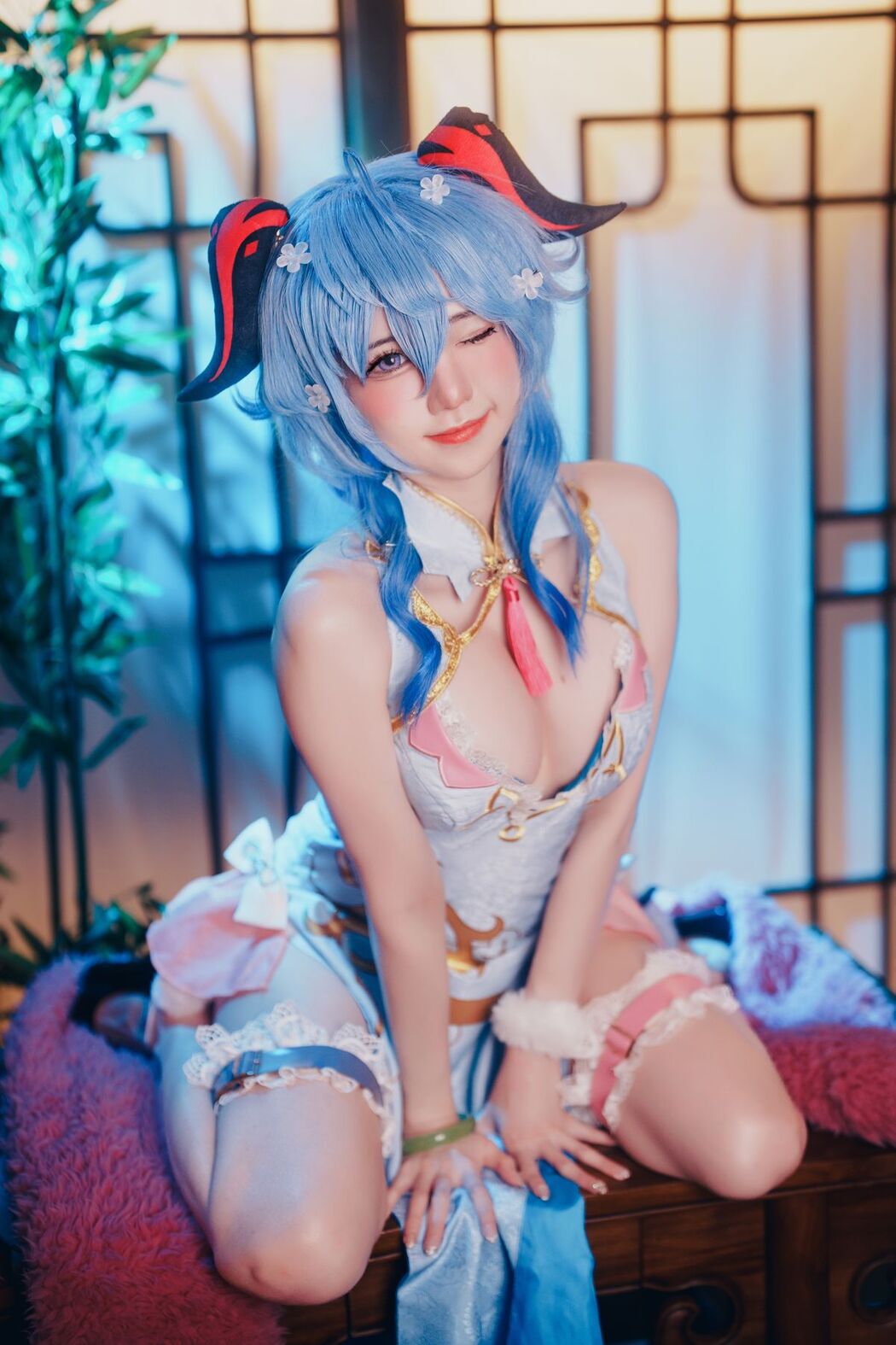 Coser@Sally多啦雪 Sally Dorasnow – Ganyu QiPao (40P)