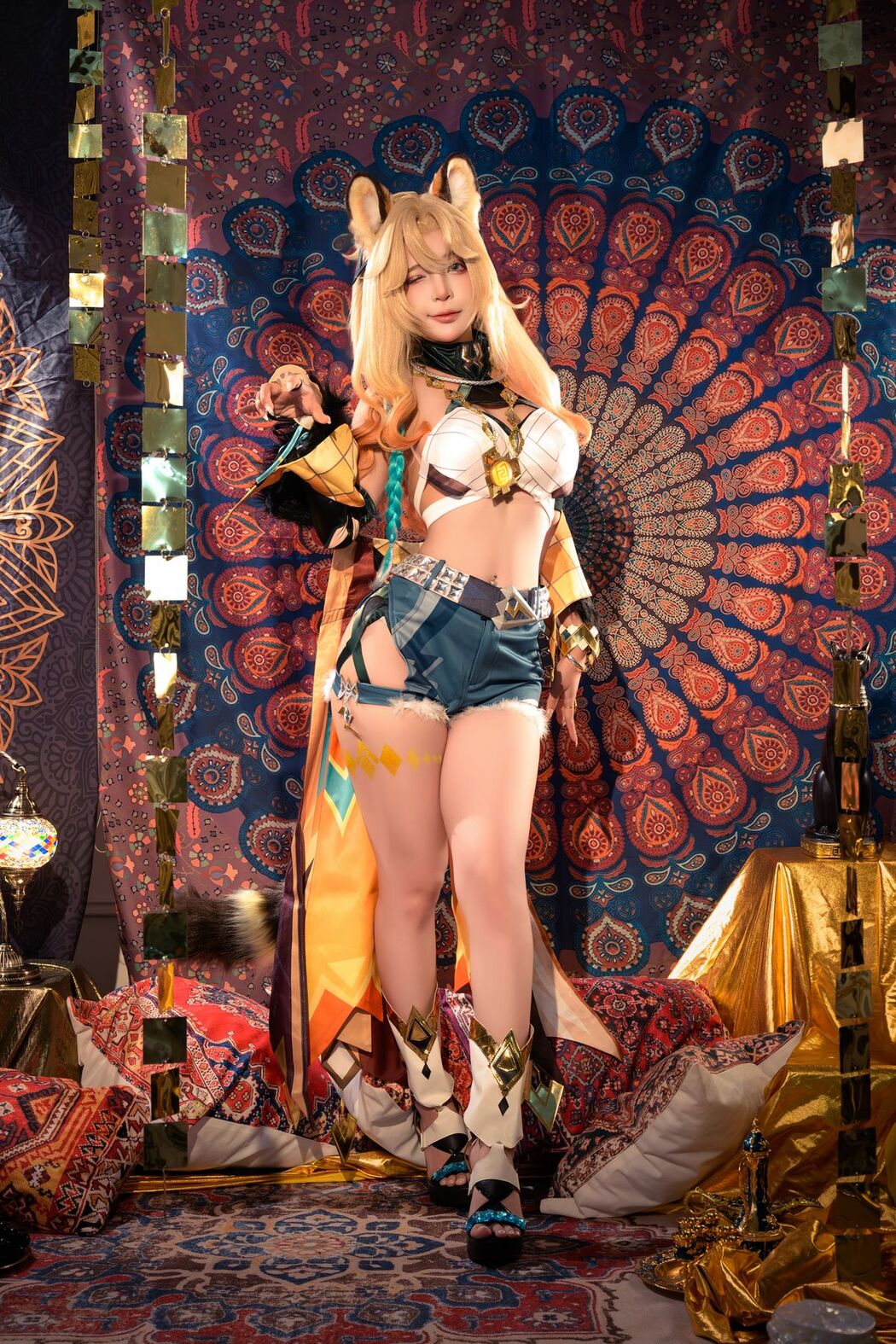Coser@UmekoJ – Xilonen – Genshin Impact Part1 (49P – 7V)