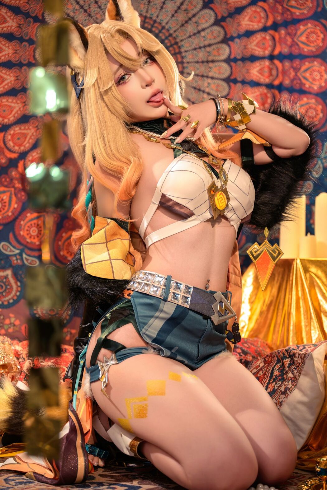 Coser@UmekoJ – Xilonen – Genshin Impact Part1 (49P – 7V)