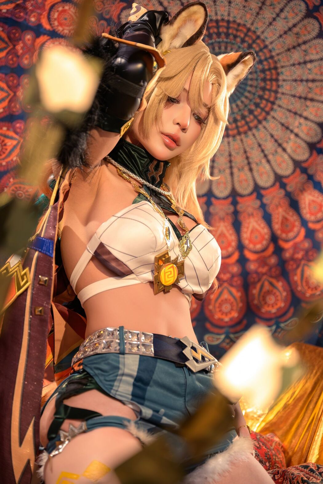 Coser@UmekoJ – Xilonen – Genshin Impact Part1 (49P – 7V)