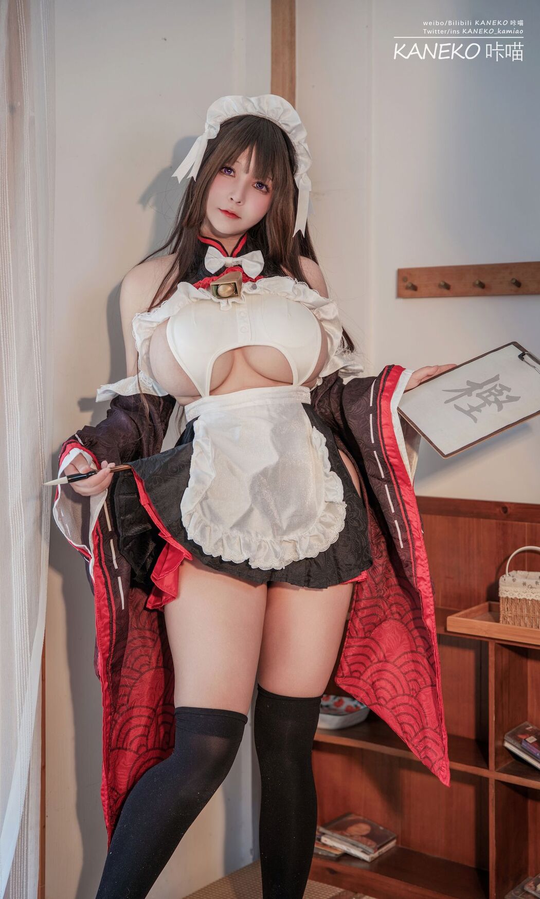 Coser@KANEKO_咔喵 – 樫野牛牛女仆 (36P – 2V)