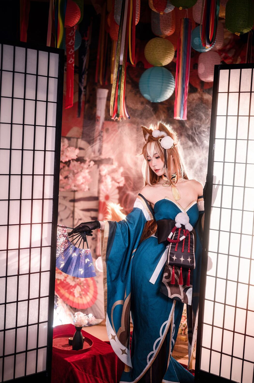 Coser@阿包也是兔娘 – 原神 希娜小姐 (43P)