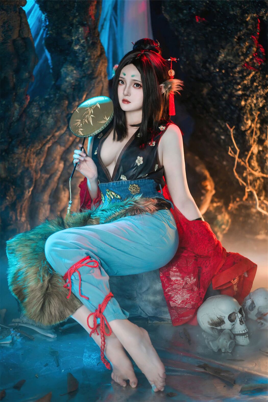 Coser@Natsuko夏夏子 &#8211; 黑神话 悟空 萍萍 (77P)