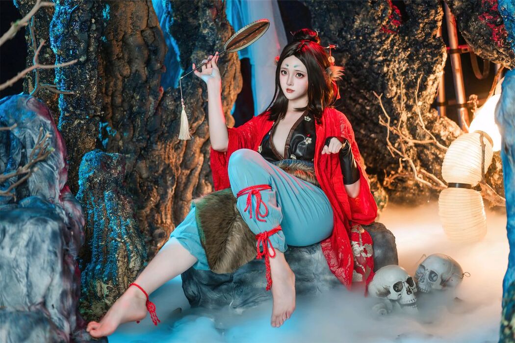 Coser@Natsuko夏夏子 &#8211; 黑神话 悟空 萍萍 (77P)