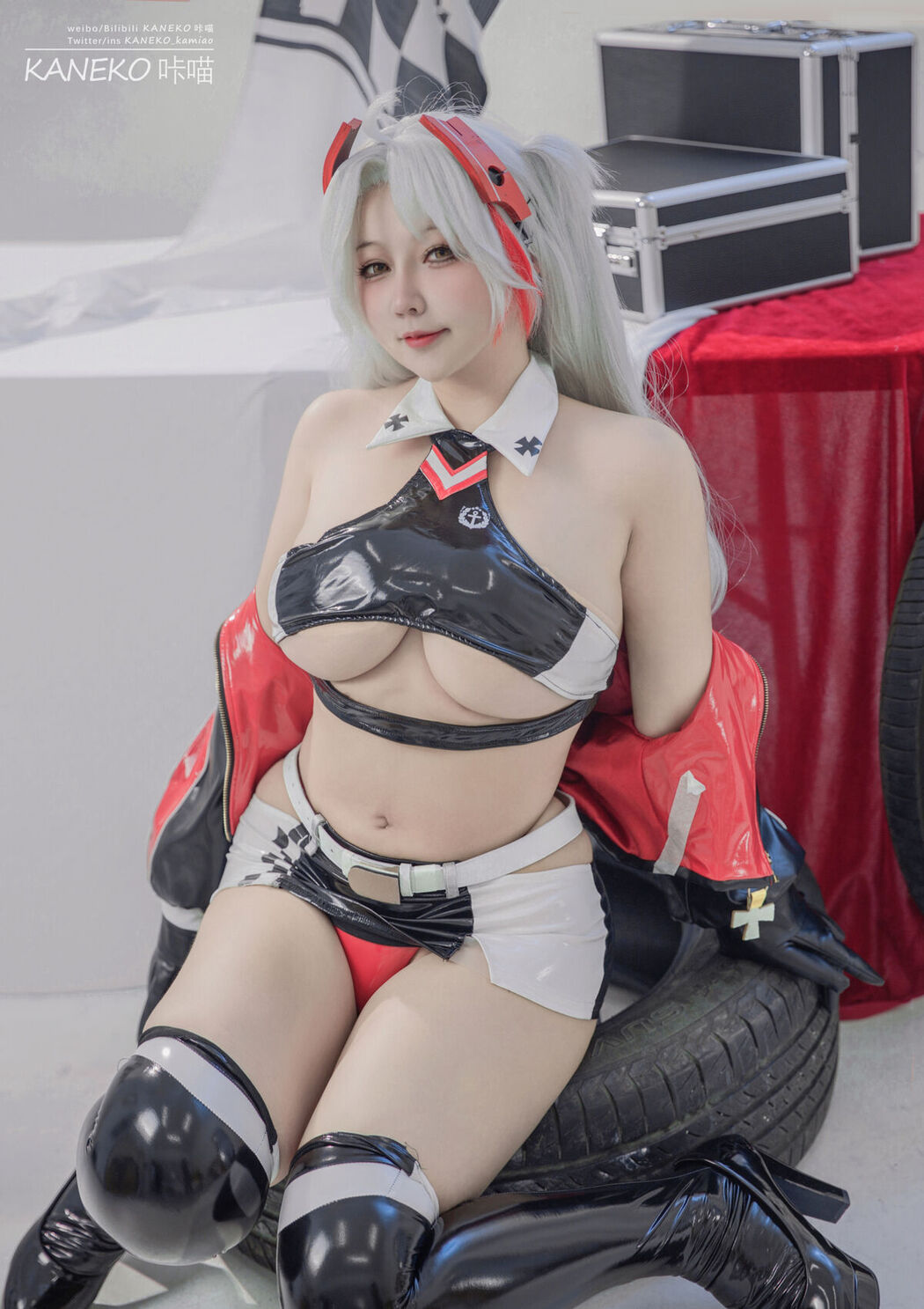 Coser@KANEKO_咔喵 – 欧根亲王 赛车服 (37P – 2V)