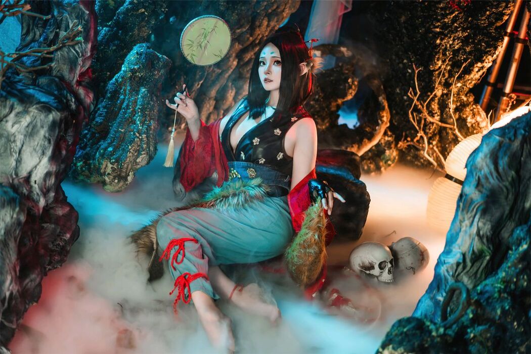 Coser@Natsuko夏夏子 &#8211; 黑神话 悟空 萍萍 (77P)
