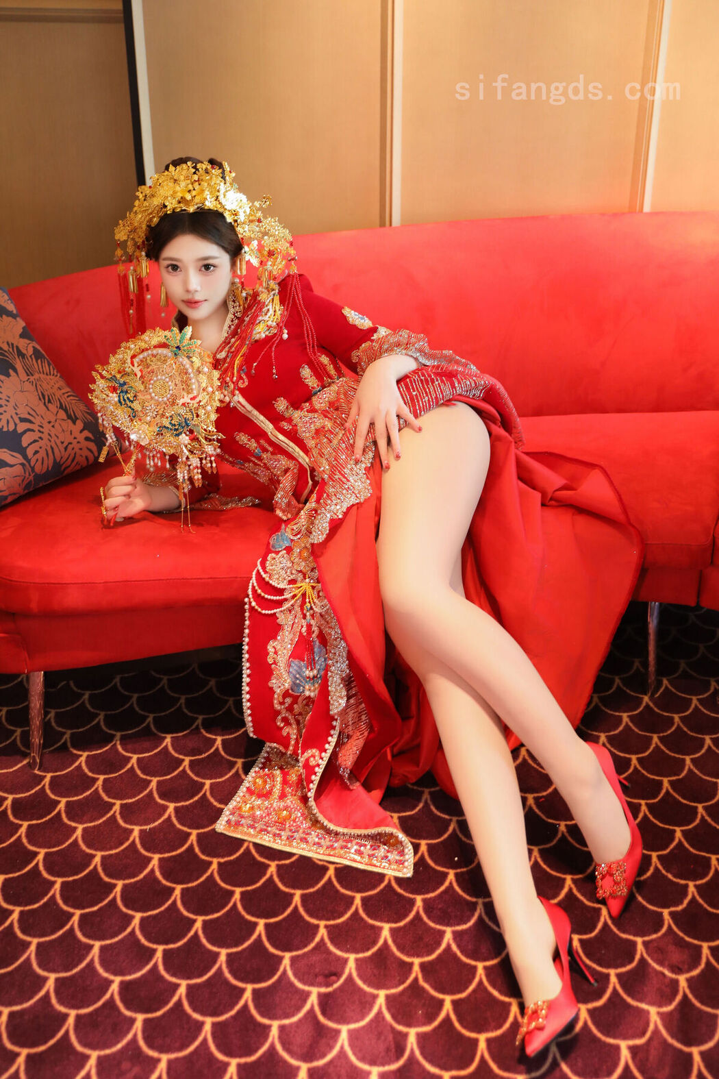 XR Uncensored Dan Dan Bao 蛋蛋宝 – R18 秀人网模特 秀禾服 (90P – 6V)