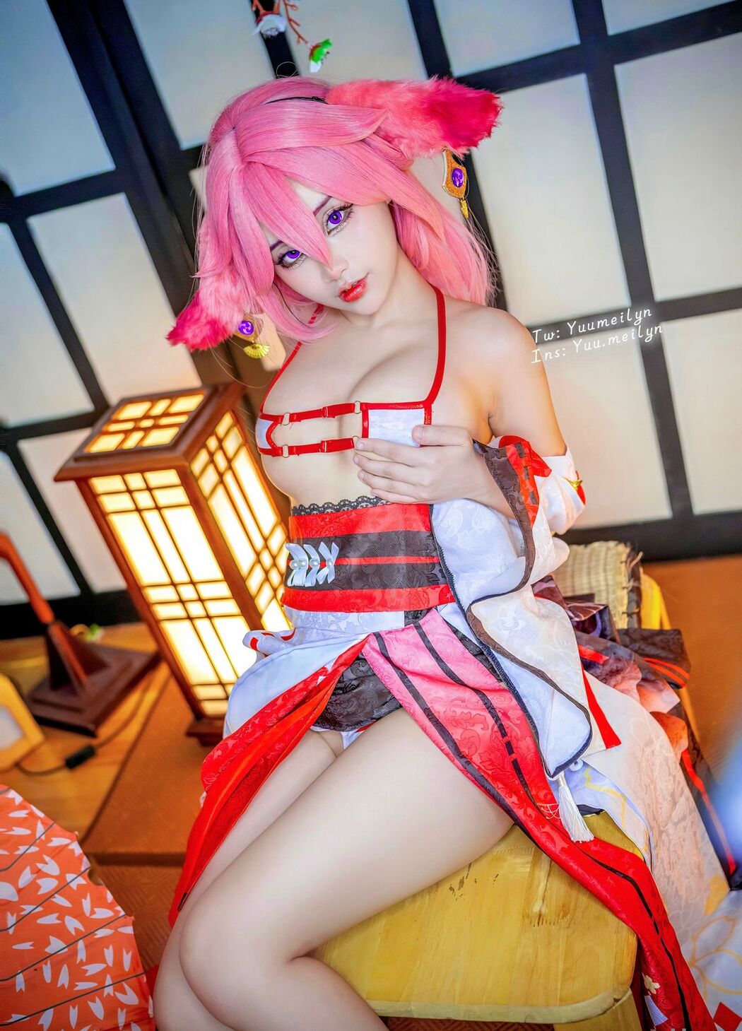 Coser@linhi_cute yuumeilyn – 八重神子 (54P – 6V)
